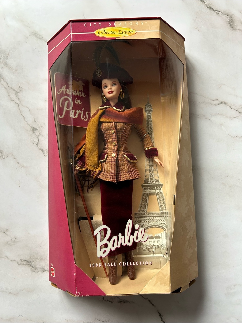 Collector Edition City Seasons Autumn In Paris Barbie Doll